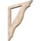 Ekena Millwork Funston Traditional Smooth Bracket, Douglas Fir, 3 1/2"W x 42"D x 48"H BKT04X42X48FST01SDF - alternate 1